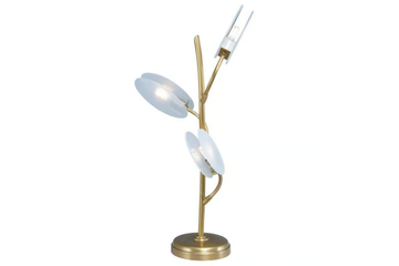 INVERNO - LED handmade brass table lamp by Patinas Lighting - view 3